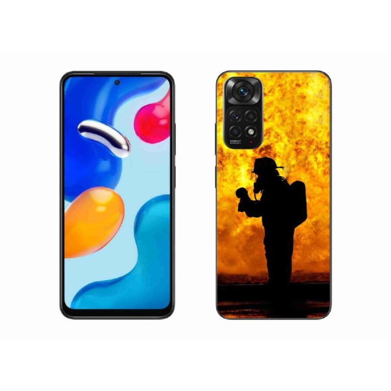 Gél borítás mmCase a Xiaomi Redmi Note 11 4G-hez - tűzoltó