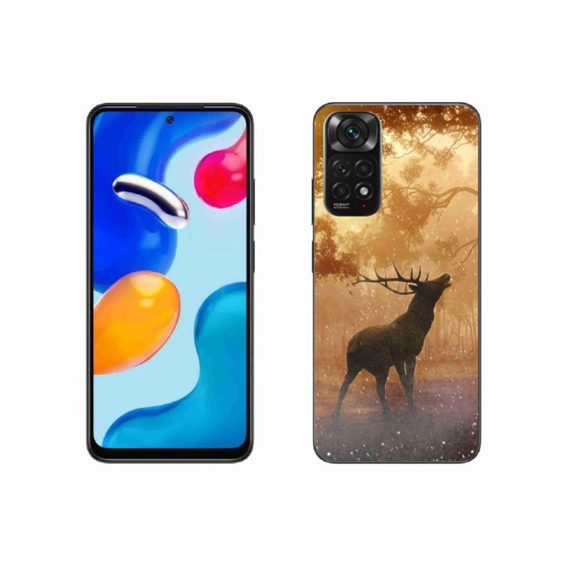 Gél borítás mmCase a Xiaomi Redmi Note 11 4G-hez - szarvas a vadászaton