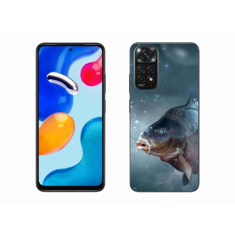 Gél borítás mmCase a Xiaomi Redmi Note 11 4G-hez - ponty és buborékok