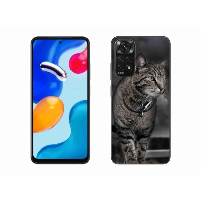 Gél borítás mmCase a Xiaomi Redmi Note 11 4G-hez - macska