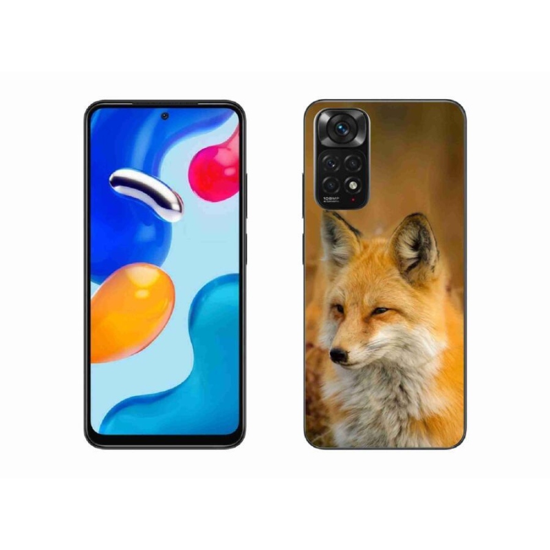 Gél borítás mmCase a Xiaomi Redmi Note 11 4G-hez - róka
