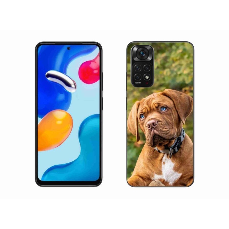 Gél borítás mmCase a Xiaomi Redmi Note 11 4G-hez - kölyökkutyakék