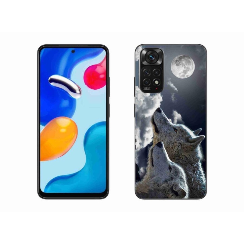 Gél borítás mmCase a Xiaomi Redmi Note 11 4G-hez - farkasok