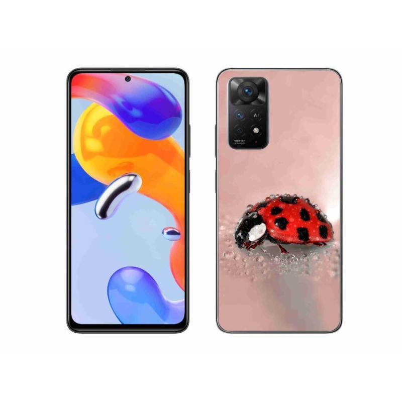 Gél borítás mmCase a Xiaomi Redmi Note 11 Pro 4G/5G számára - katicabogár