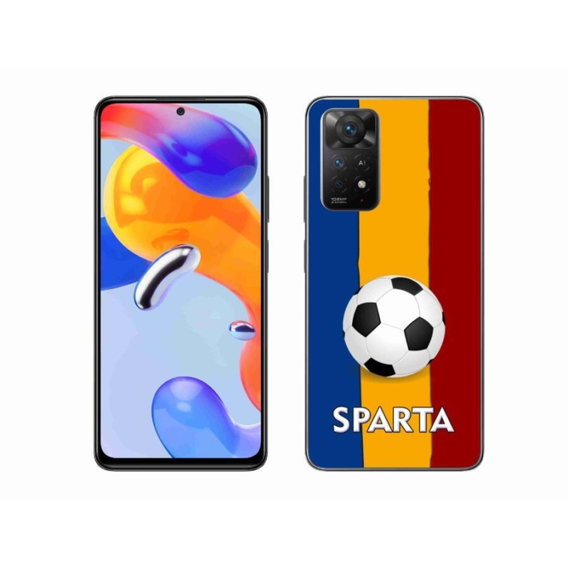 Gél borítás mmCase a Xiaomi Redmi Note 11 Pro 4G/5G - futball 1