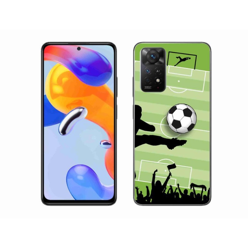 Gél borítás mmCase a Xiaomi Redmi Note 11 Pro 4G/5G - futball 3