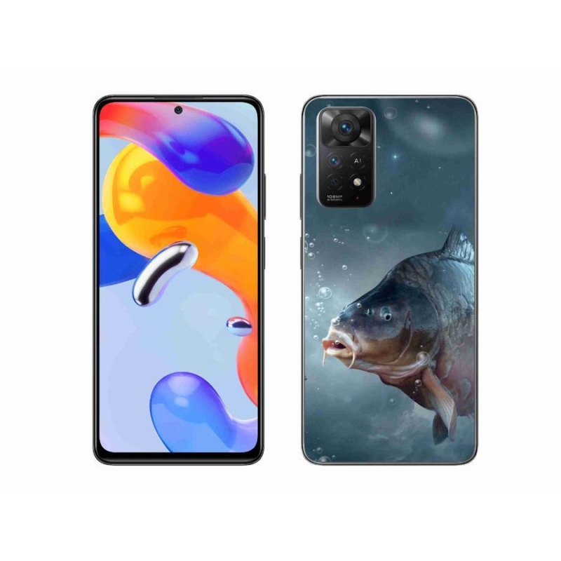 Gél borító mmCase a Xiaomi Redmi Note 11 Pro 4G/5G - ponty és buborékok számára