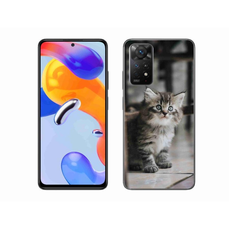 Gél borítás mmCase a Xiaomi Redmi Note 11 Pro 4G/5G számára - cica