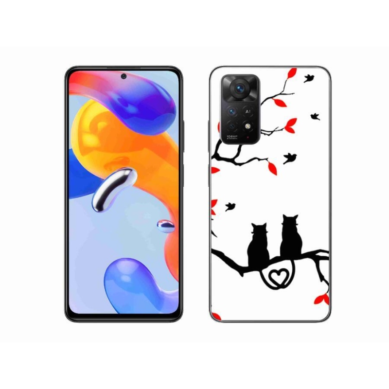 Gél borító mmCase a Xiaomi Redmi Note 11 Pro 4G/5G számára - macska szeretet