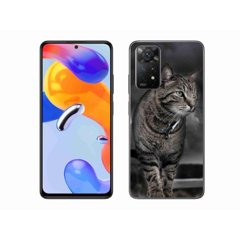 Gél borítás mmCase a Xiaomi Redmi Note 11 Pro 4G/5G-hez - macska