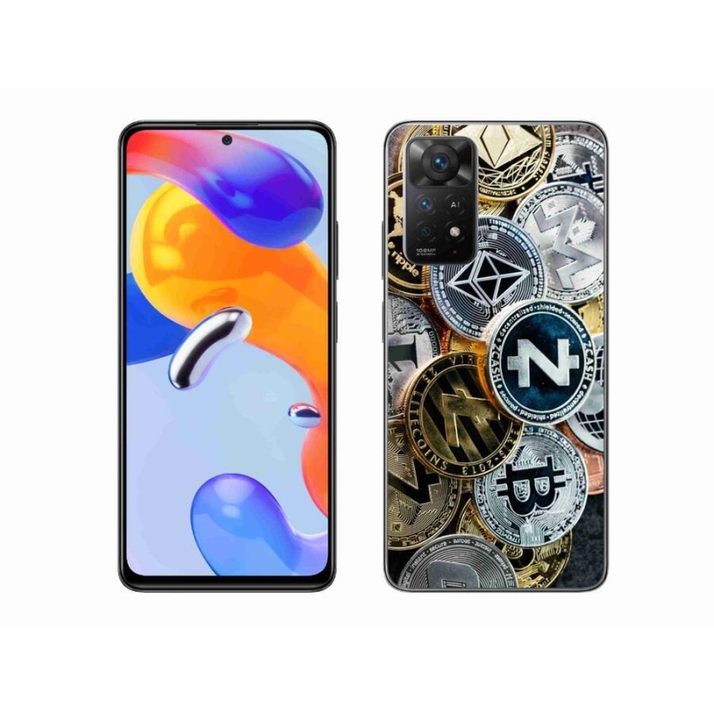 Gél borítás mmCase a Xiaomi Redmi Note 11 Pro 4G/5G számára - kriptovaluták