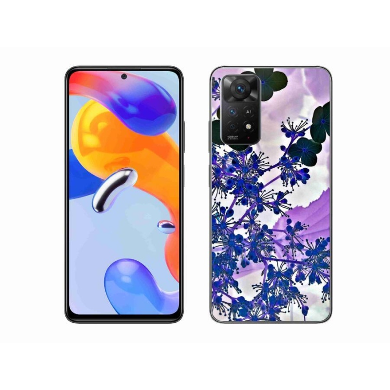 Gél borítás mmCase a Xiaomi Redmi Note 11 Pro 4G/5G számára - hortenzia virág