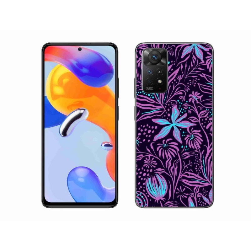 Gél borítás mmCase a Xiaomi Redmi Note 11 Pro 4G/5G - virágok 2