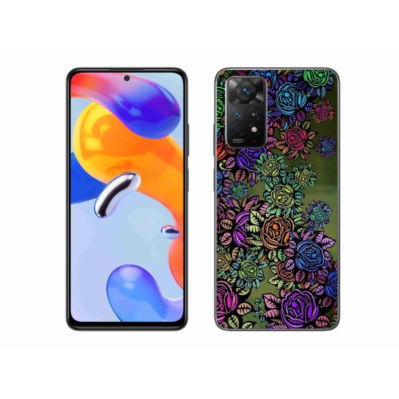 Gél borító mmCase a Xiaomi Redmi Note 11 Pro 4G/5G - virágok 6