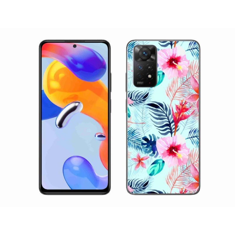 Gél borítás mmCase a Xiaomi Redmi Note 11 Pro 4G/5G számára - virágok