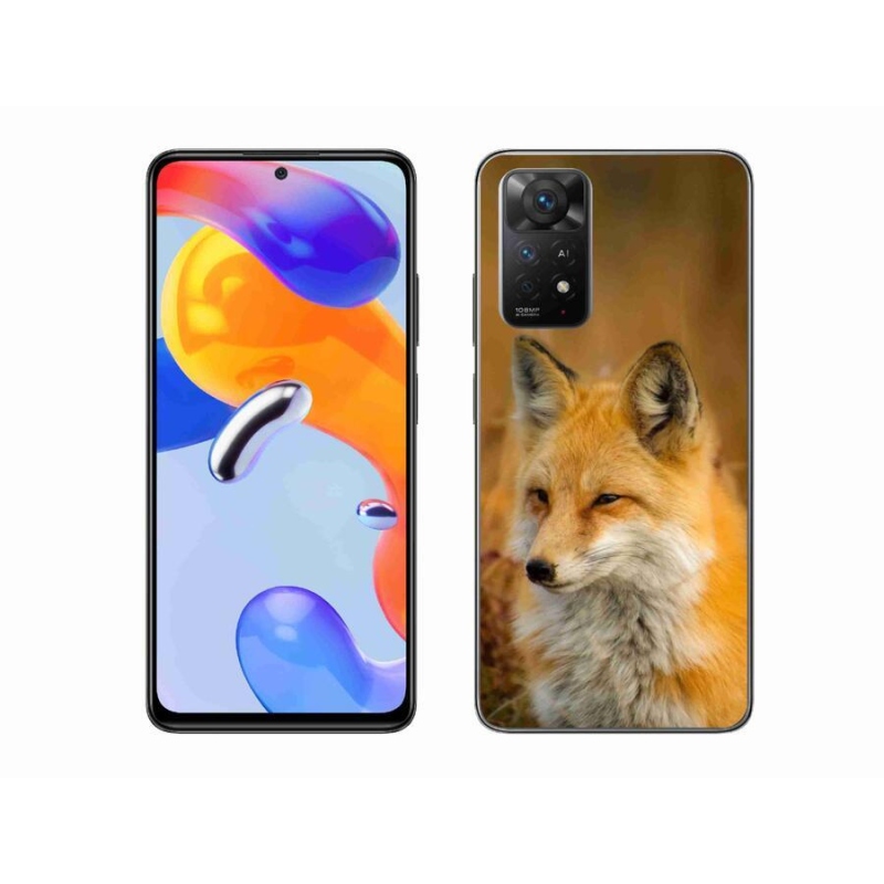Gél borítás mmCase a Xiaomi Redmi Note 11 Pro 4G/5G számára - róka
