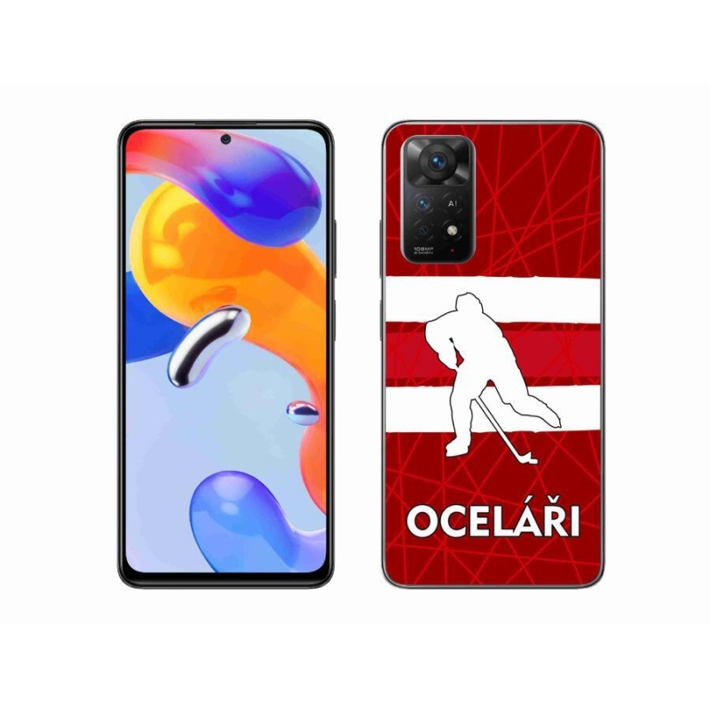 Gél borítás mmCase a Xiaomi Redmi Note 11 Pro 4G/5G - Steelers számára