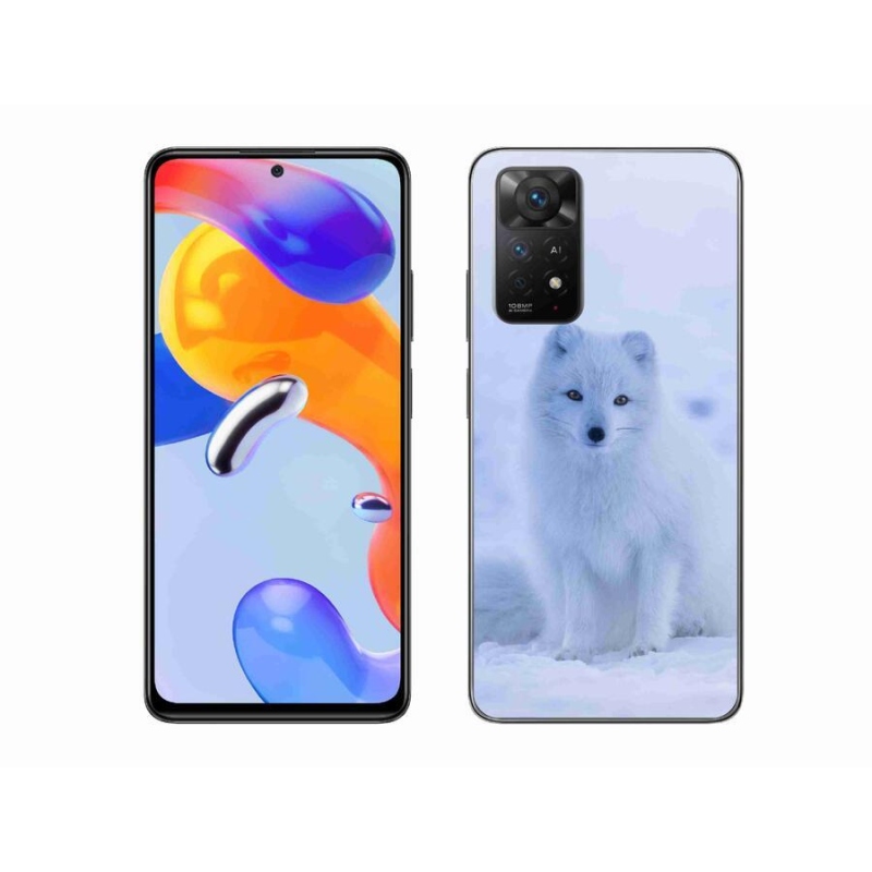 Gél borítás mmCase a Xiaomi Redmi Note 11 Pro 4G/5G számára - polár róka