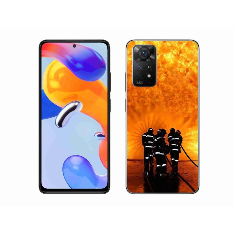 Gél borítás mmCase a Xiaomi Redmi Note 11 Pro 4G/5G - tűz