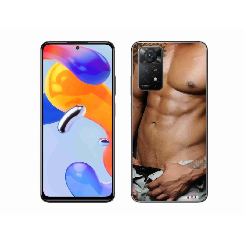 Gél borítás mmCase a Xiaomi Redmi Note 11 Pro 4G/5G - szexi férfi számára