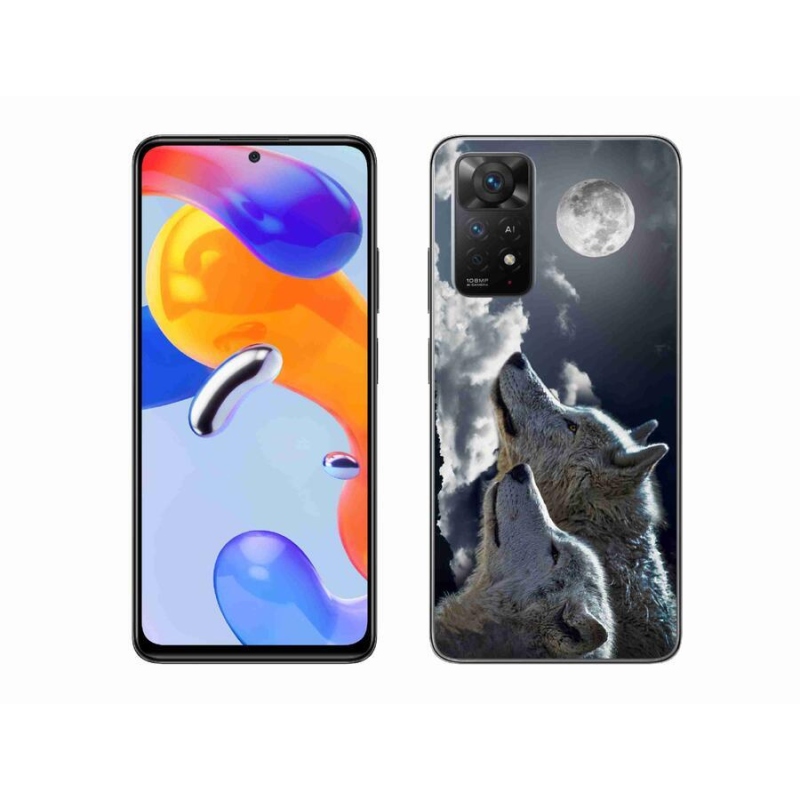 Gél borítás mmCase a Xiaomi Redmi Note 11 Pro 4G/5G - farkasok számára
