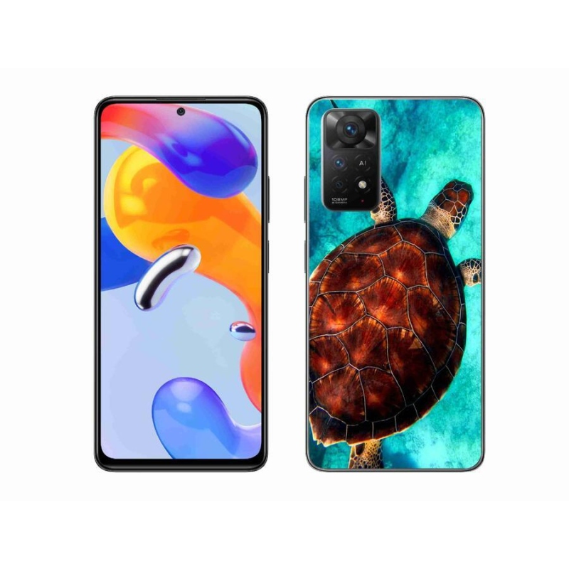 Gél borítás mmCase a Xiaomi Redmi Note 11 Pro 4G/5G számára - teknősbéka