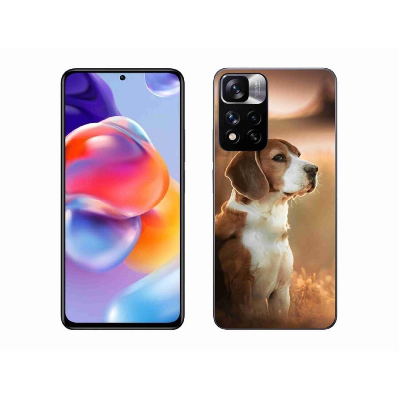 Zselés borítás mmCase a Xiaomi Redmi Note 11 Pro+ 5G számára - bézs színű