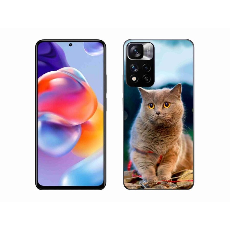 Gél borítás mmCase a Xiaomi Redmi Note 11 Pro+ 5G számára - brit kék 2