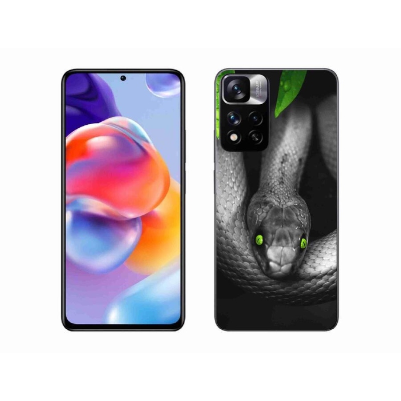 Gél borítás mmCase a Xiaomi Redmi Note 11 Pro+ 5G - kígyóhoz