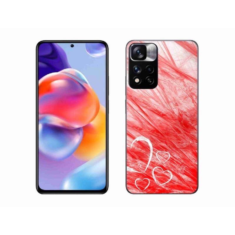 Gél borítás mmCase a Xiaomi Redmi Note 11 Pro+ 5G számára - szív