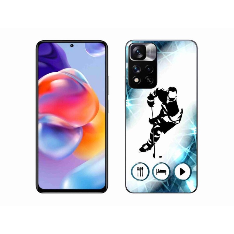 Gél borítás mmCase a Xiaomi Redmi Note 11 Pro+ 5G számára - hoki 1