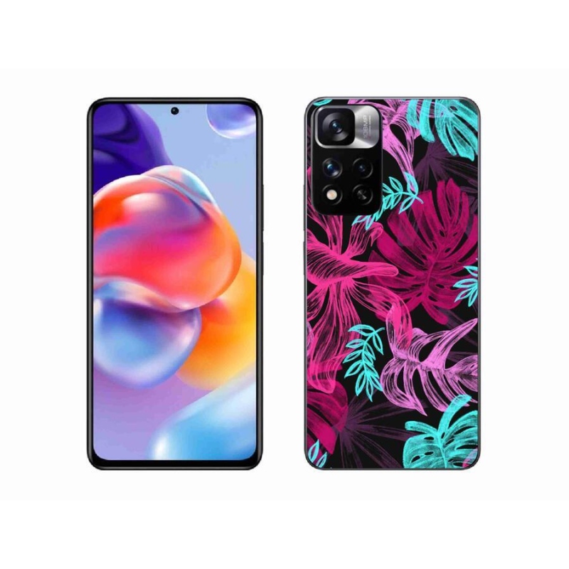 Gél borítás mmCase a Xiaomi Redmi Note 11 Pro+ 5G - virágok 1