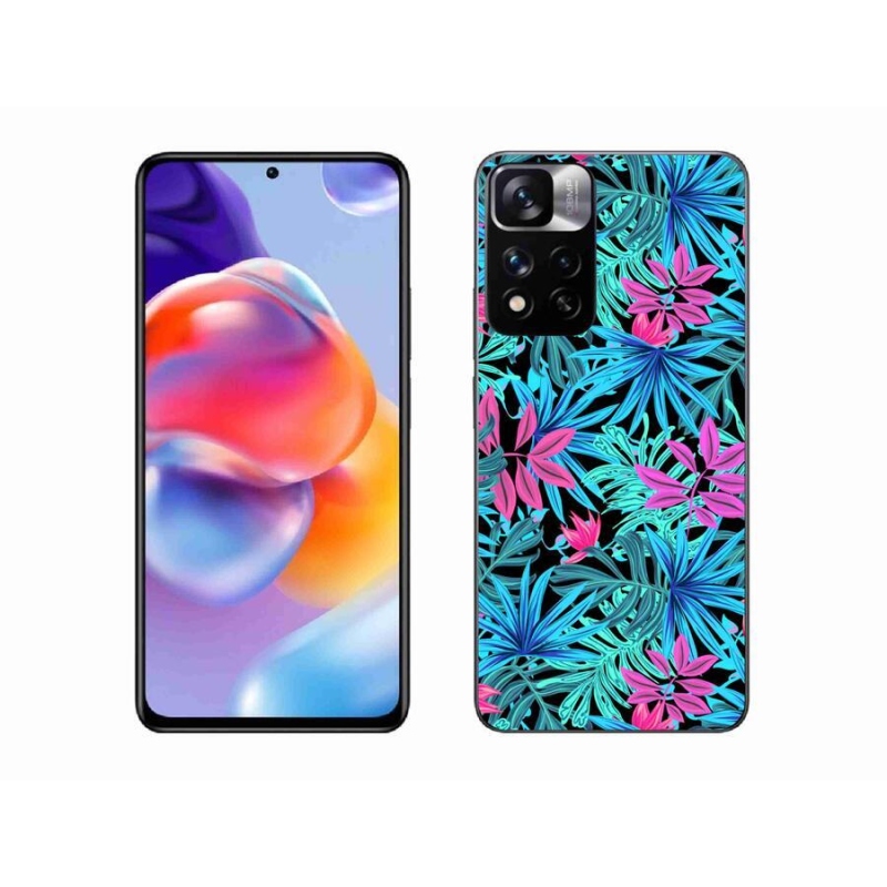 Gél borító mmCase a Xiaomi Redmi Note 11 Pro+ 5G - virágok 3