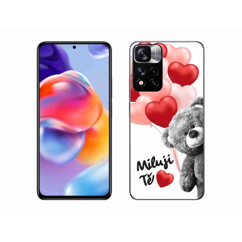 Gél borítás mmCase a Xiaomi Redmi Note 11 Pro+ 5G - I love you (szeretlek) számára