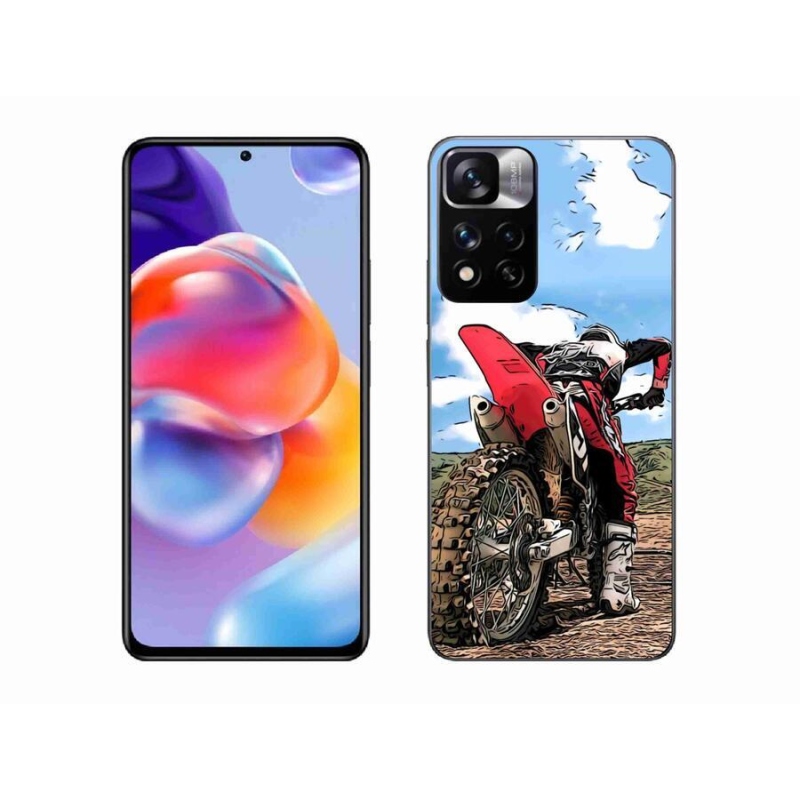 Gél borítás mmCase a Xiaomi Redmi Note 11 Pro+ 5G - moto számára