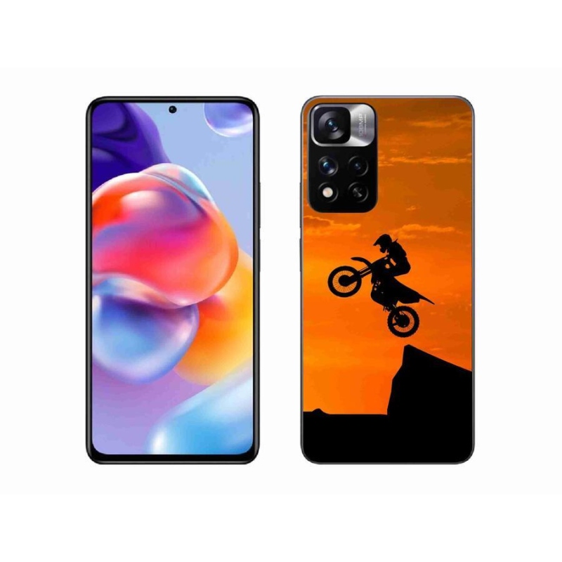 Gél borítás mmCase a Xiaomi Redmi Note 11 Pro+ 5G számára - motocross