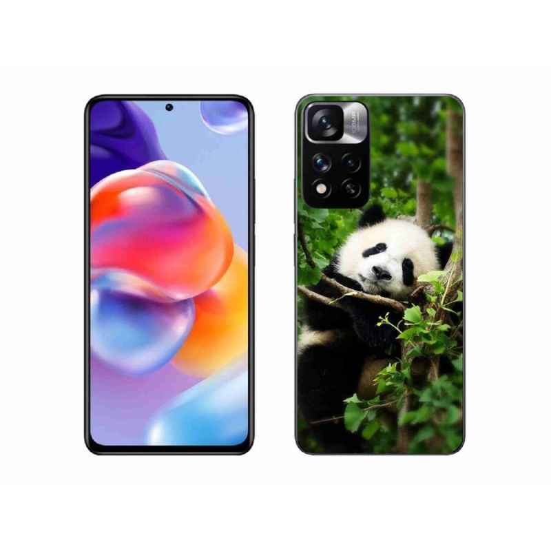 Gél borítás mmCase a Xiaomi Redmi Note 11 Pro+ 5G számára - panda