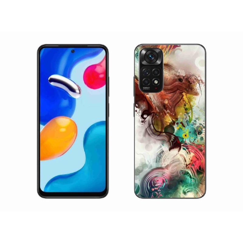 Gél borítás mmCase a Xiaomi Redmi Note 11S 4G-hez - absztrakt 1