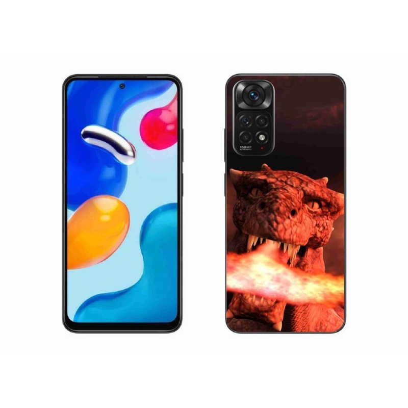 Gél borítás mmCase a Xiaomi Redmi Note 11S 4G - sárkányhoz