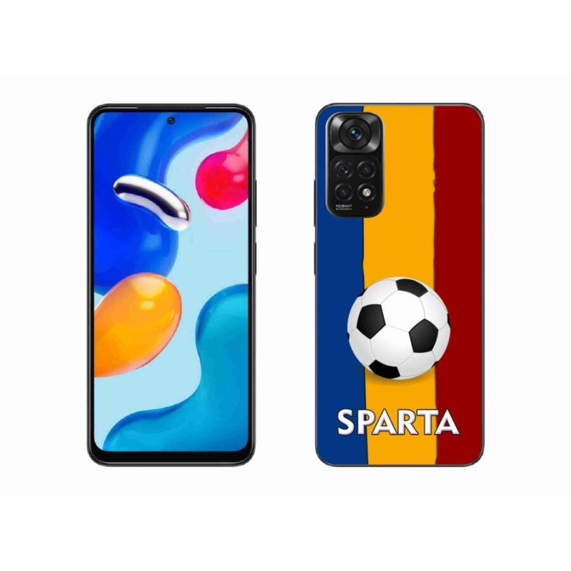 Gél borítás mmCase a Xiaomi Redmi Note 11S 4G - futball 1
