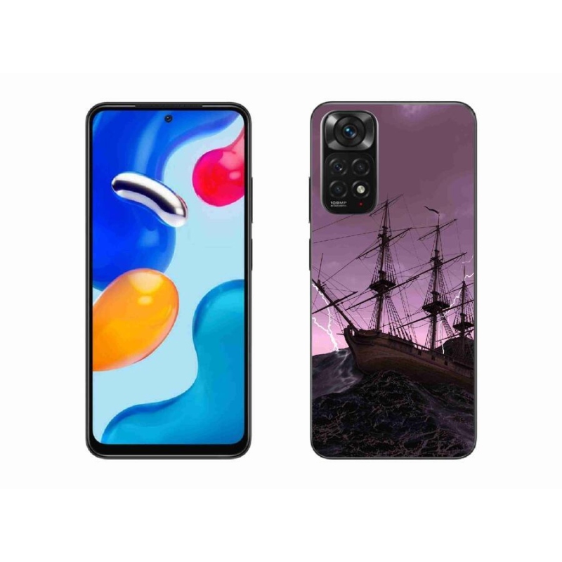 Gél borítás mmCase a Xiaomi Redmi Note 11S 4G-hez - hajó a viharban