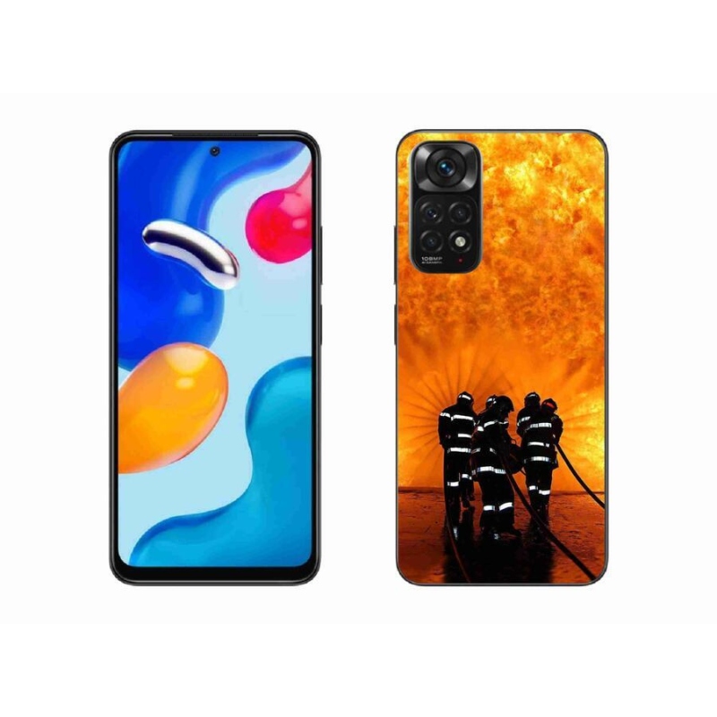 Gél borítás mmCase a Xiaomi Redmi Note 11S 4G-hez - tűz