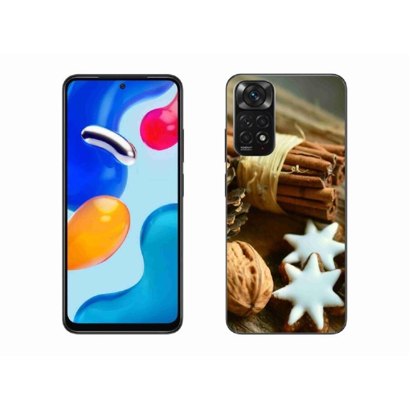 Gél borítás mmCase a Xiaomi Redmi Note 11S 4G-hez - fahéj és mézeskalács