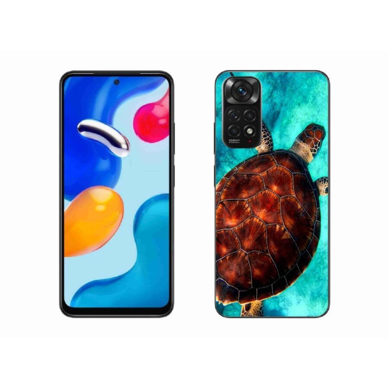 Gél borítás mmCase a Xiaomi Redmi Note 11S 4G-hez - teknősbéka