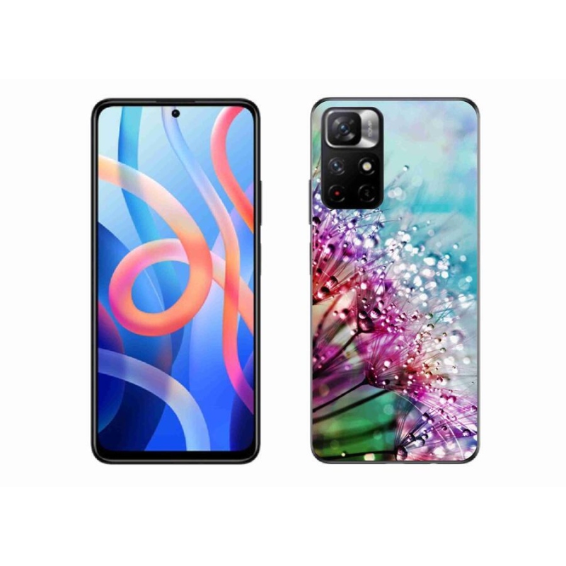 Gél borító mmCase a Xiaomi Redmi Note 11S 5G számára - színes virágok