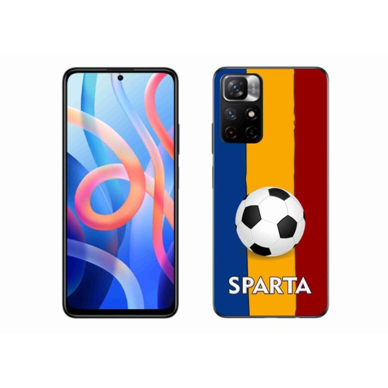 Gél borítás mmCase a Xiaomi Redmi Note 11S 5G - futball 1