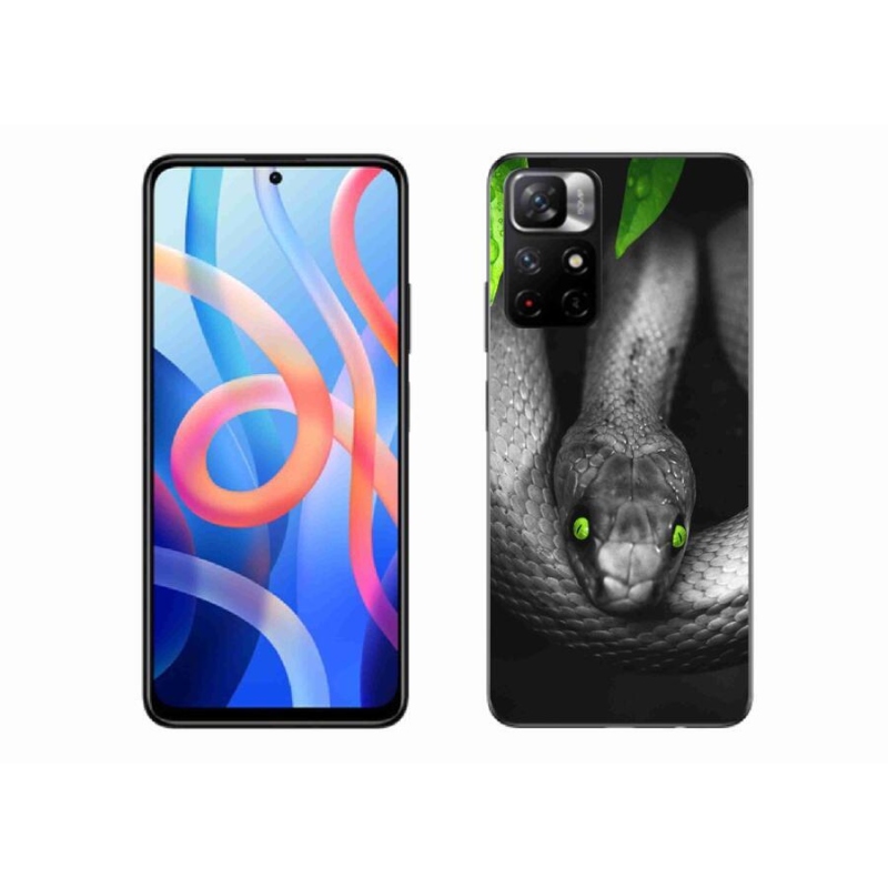 Gél borítás mmCase a Xiaomi Redmi Note 11S 5G - kígyóhoz