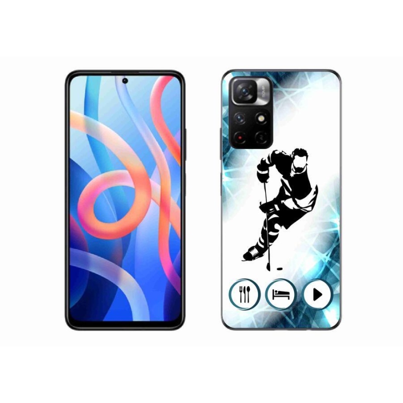 Gél borítás mmCase a Xiaomi Redmi Note 11S 5G-hez - hoki 1