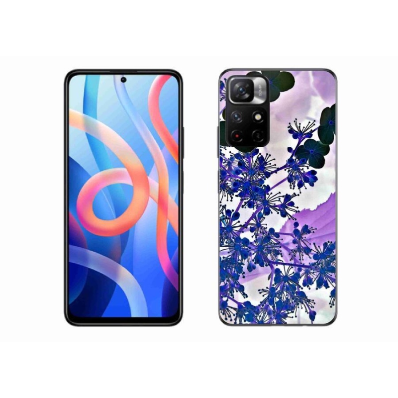 Gél borító mmCase a Xiaomi Redmi Note 11S 5G-hez - hortenzia virág