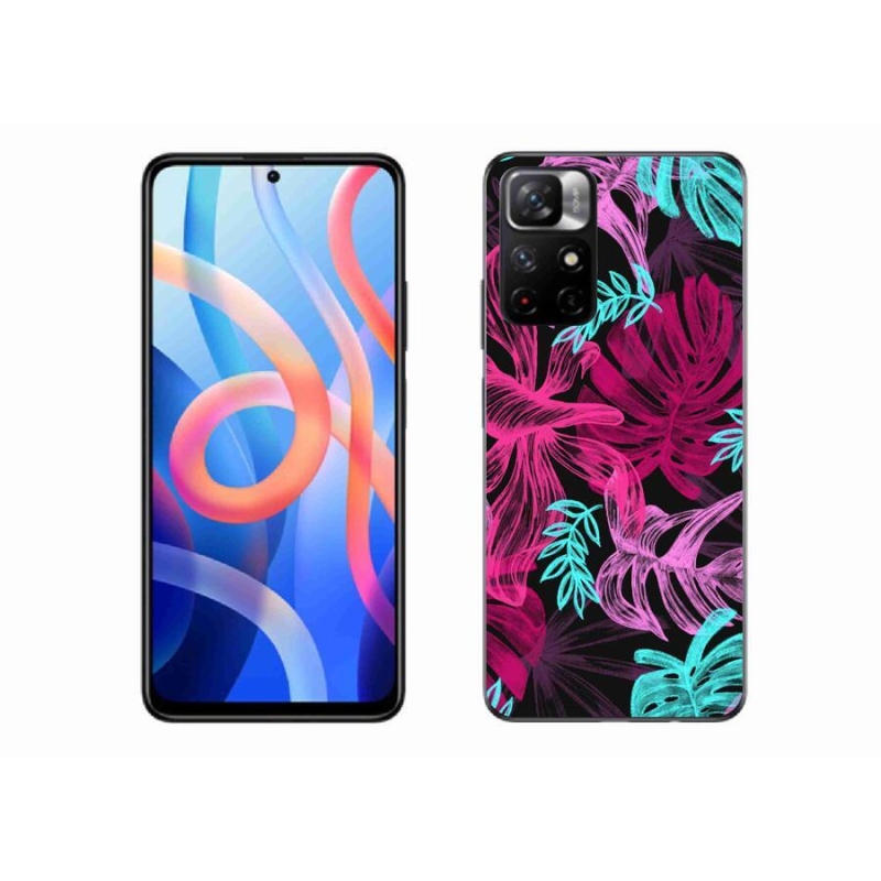 Gél borító mmCase a Xiaomi Redmi Note 11S 5G - virágok 1